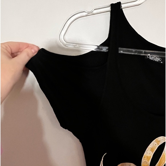 🖤💛 LAUREN MOSHI | LOVE | Med ~ Cold Shoulder - Picture 3 of 12